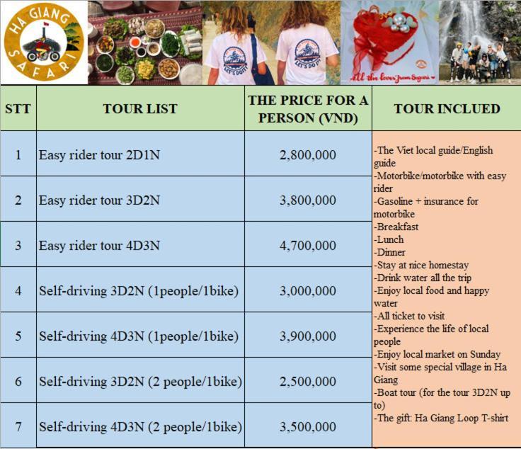 Nhi'S House & Safari -Motorbike Rental-Tour Ha Giang Luaran gambar